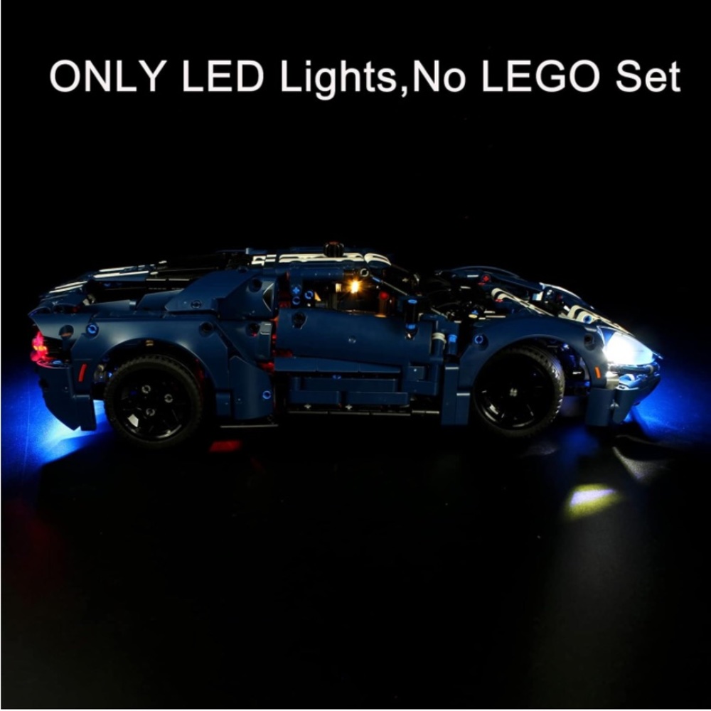 Led Lighting Kit for Lego 42154 Technic 2022 Ford GT Car Model Light Set - Picture 4 of 9